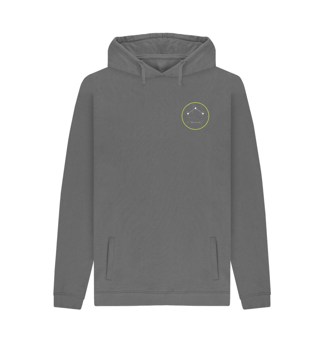Slate Grey Cosmic Signs (hoodie)