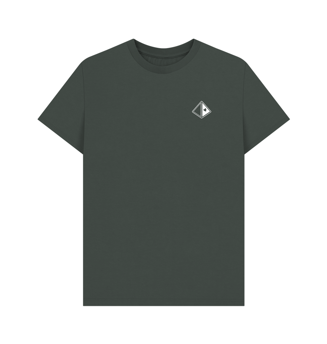 Dark Grey Printed T-shirt