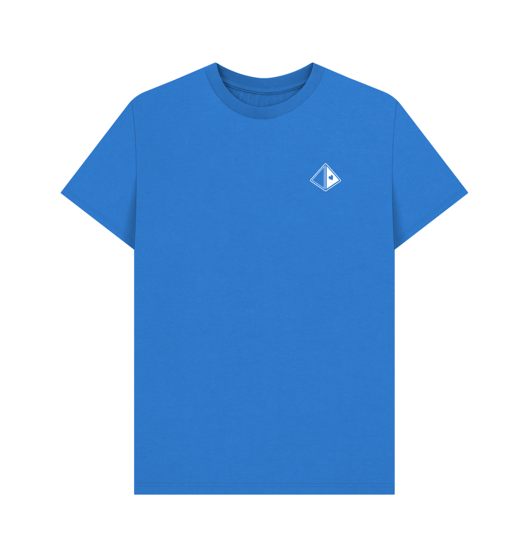 Bright Blue Printed T-shirt