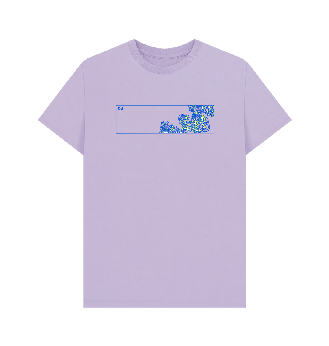 Lilac Printed T-shirt Front