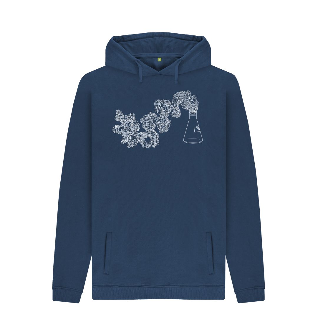 Navy Happy Juice (hoodie)
