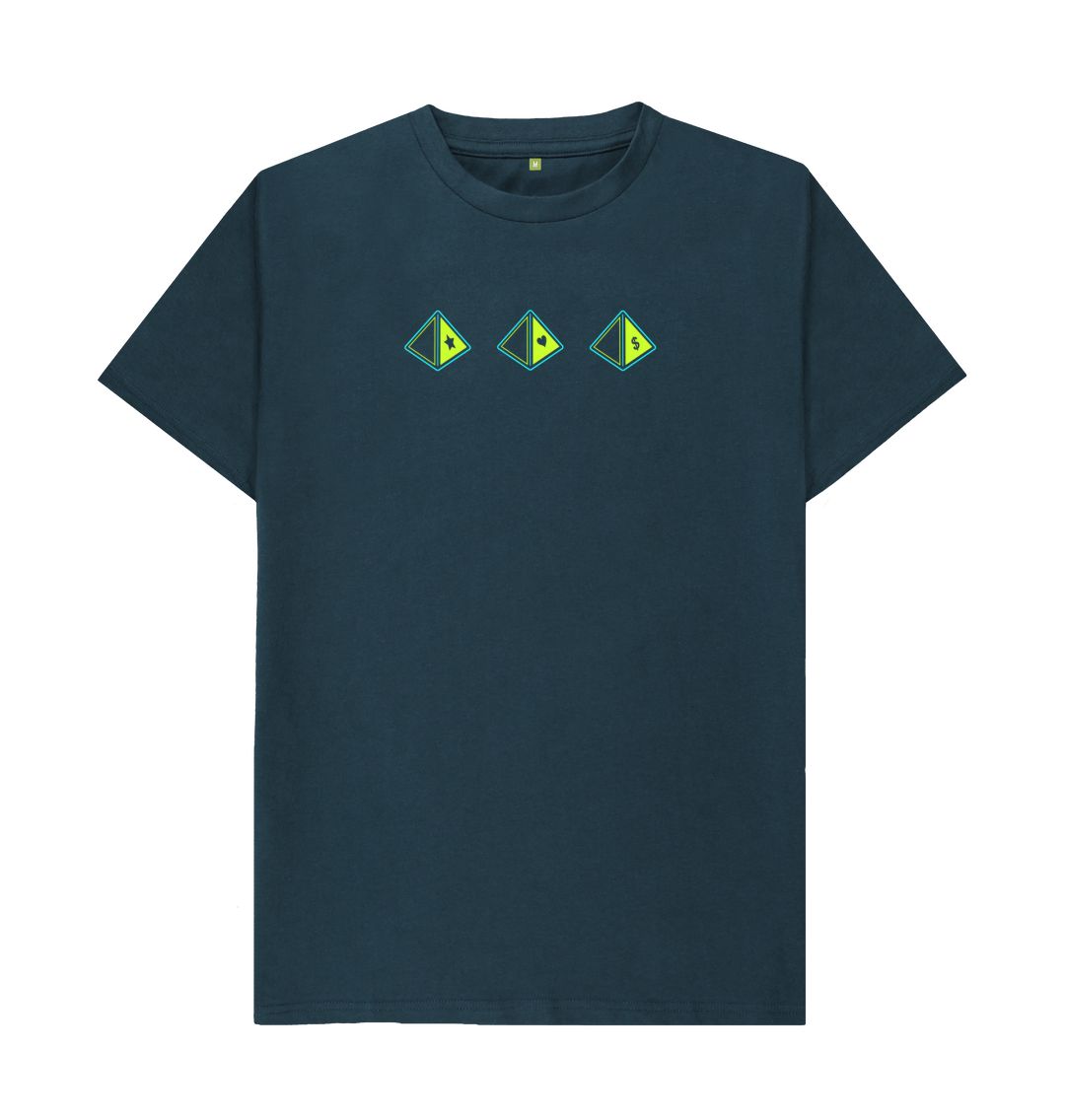 Denim Blue Pyramids Of Power (dark)