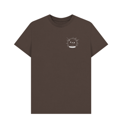 Chocolate Printed T-shirt Front