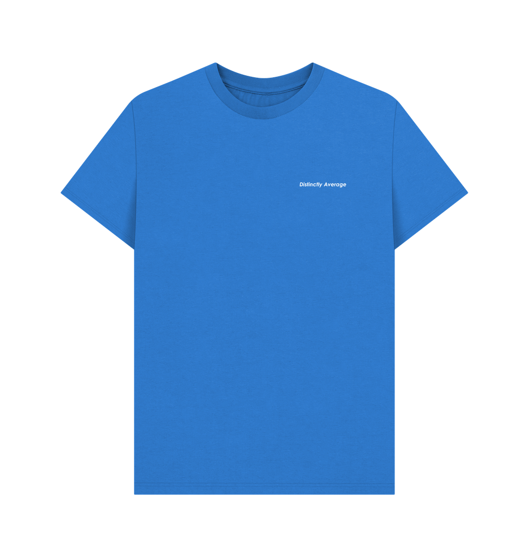 Bright Blue Printed T-shirt Front