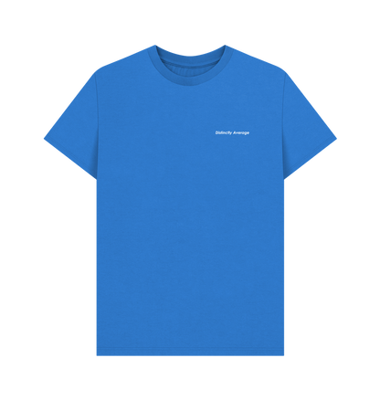 Bright Blue Printed T-shirt Front