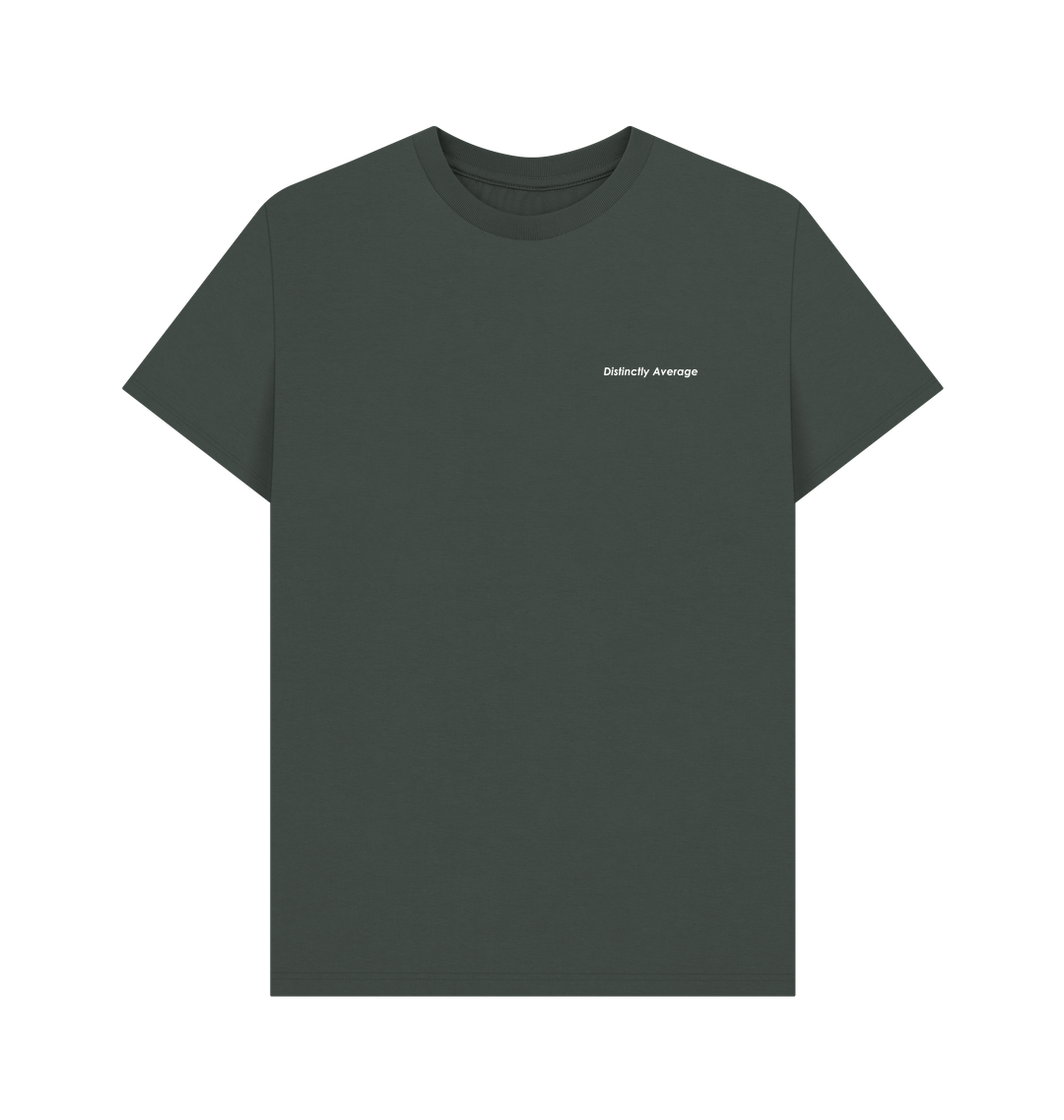 Dark Grey Printed T-shirt Front