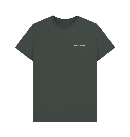 Dark Grey Printed T-shirt Front