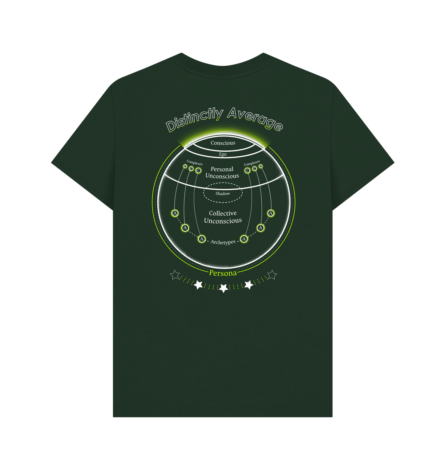 Evergreen Printed T-shirt Back