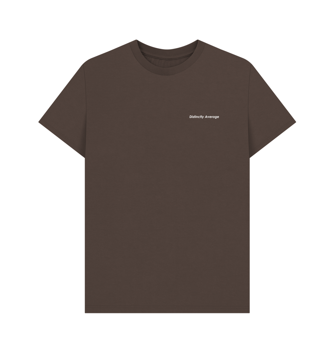 Chocolate Printed T-shirt Front