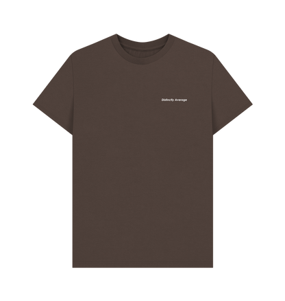 Chocolate Printed T-shirt Front