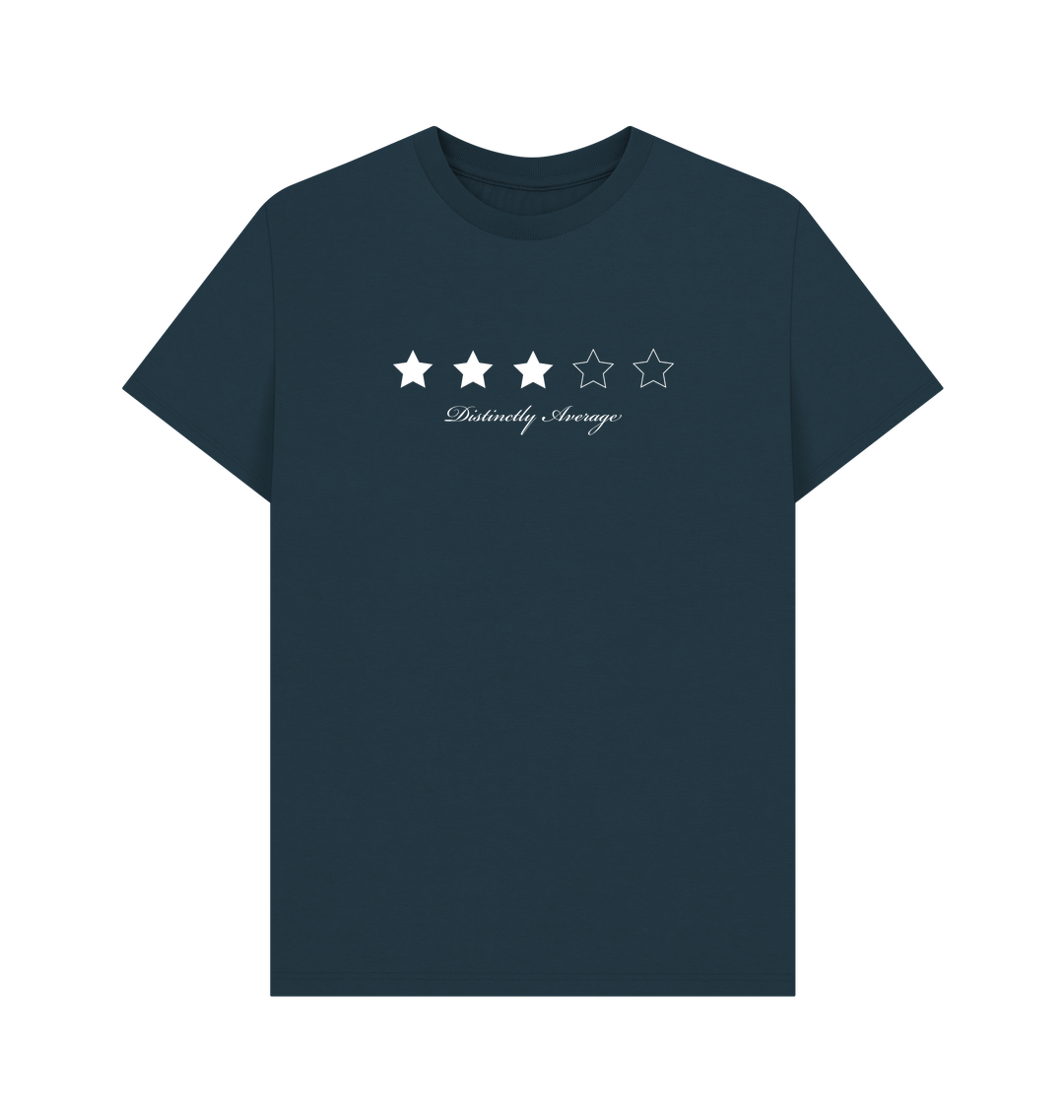 Denim Blue Printed T-shirt Front