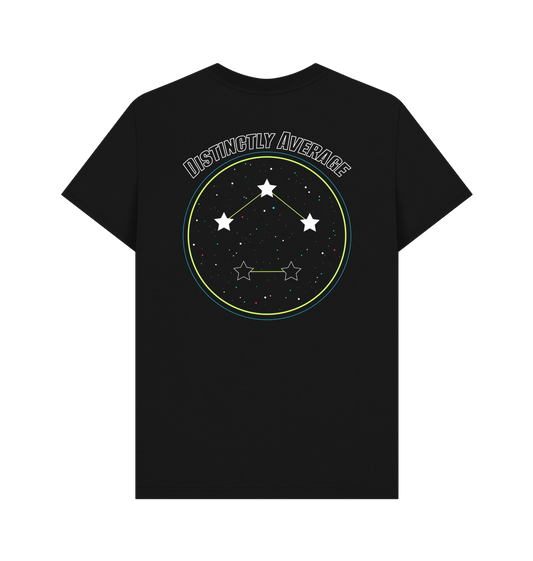 Black Printed T-shirt Back