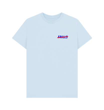Sky Blue Printed T-shirt Front