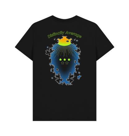 Black Printed T-shirt Back