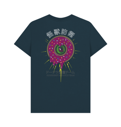 Denim Blue Printed T-shirt Back