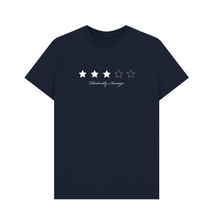 Navy Blue Printed T-shirt Front