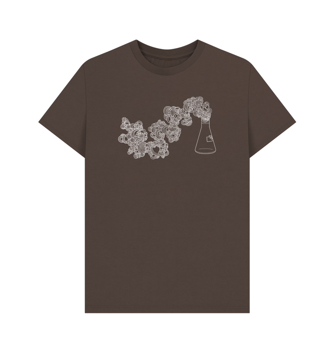 Chocolate Printed T-shirt Front