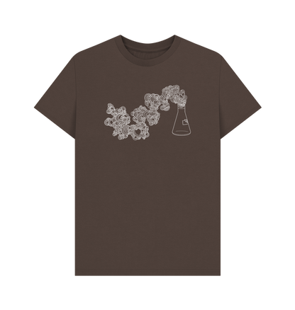 Chocolate Printed T-shirt Front