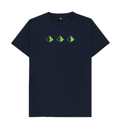 Navy Blue Pyramids Of Power (dark)