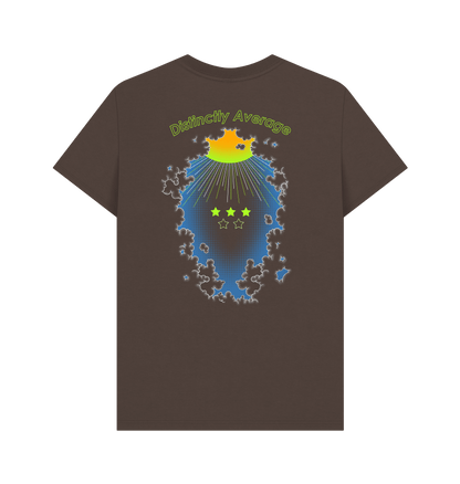 Chocolate Printed T-shirt Back
