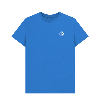 Bright Blue Printed T-shirt