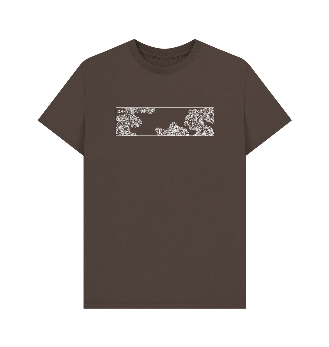 Chocolate Printed T-shirt Front
