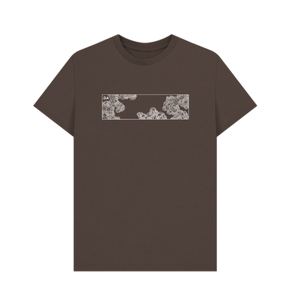 Chocolate Printed T-shirt Front