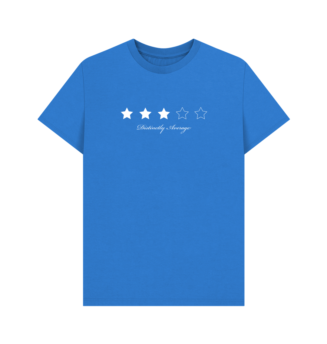 Bright Blue Printed T-shirt Front