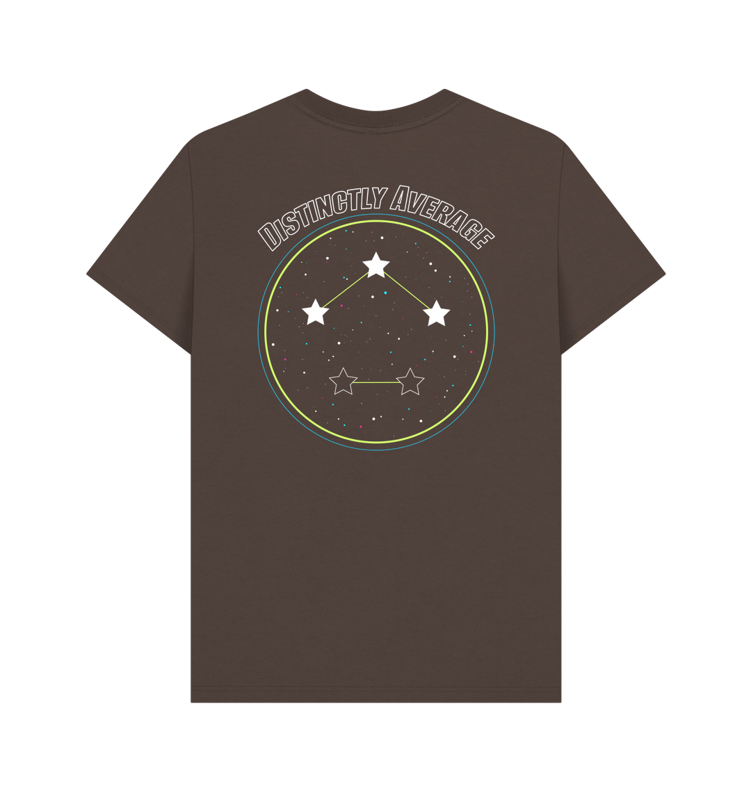 Chocolate Printed T-shirt Back