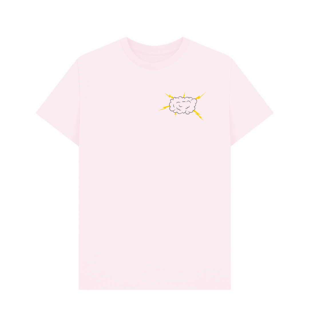 Pink Printed T-shirt Front