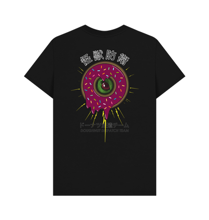 Black Printed T-shirt Back
