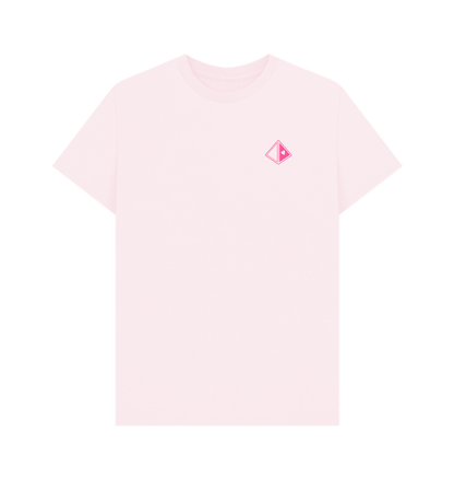 Pink Printed T-shirt Front