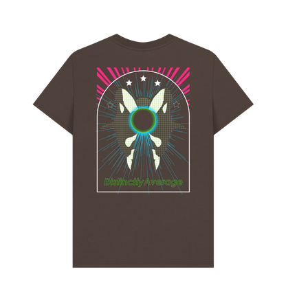 Chocolate Printed T-shirt Back