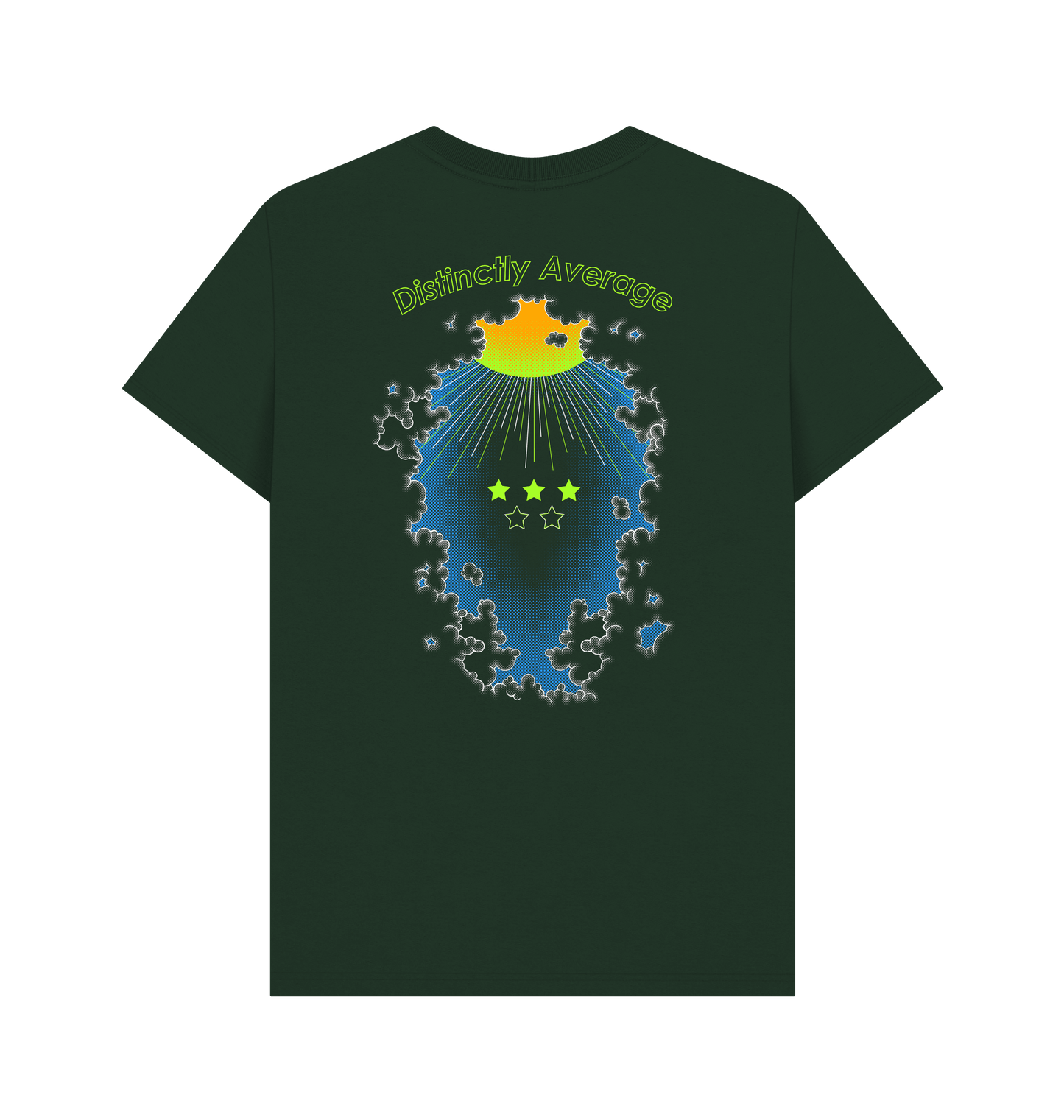 Evergreen Printed T-shirt Back