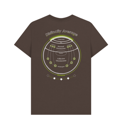 Chocolate Printed T-shirt Back