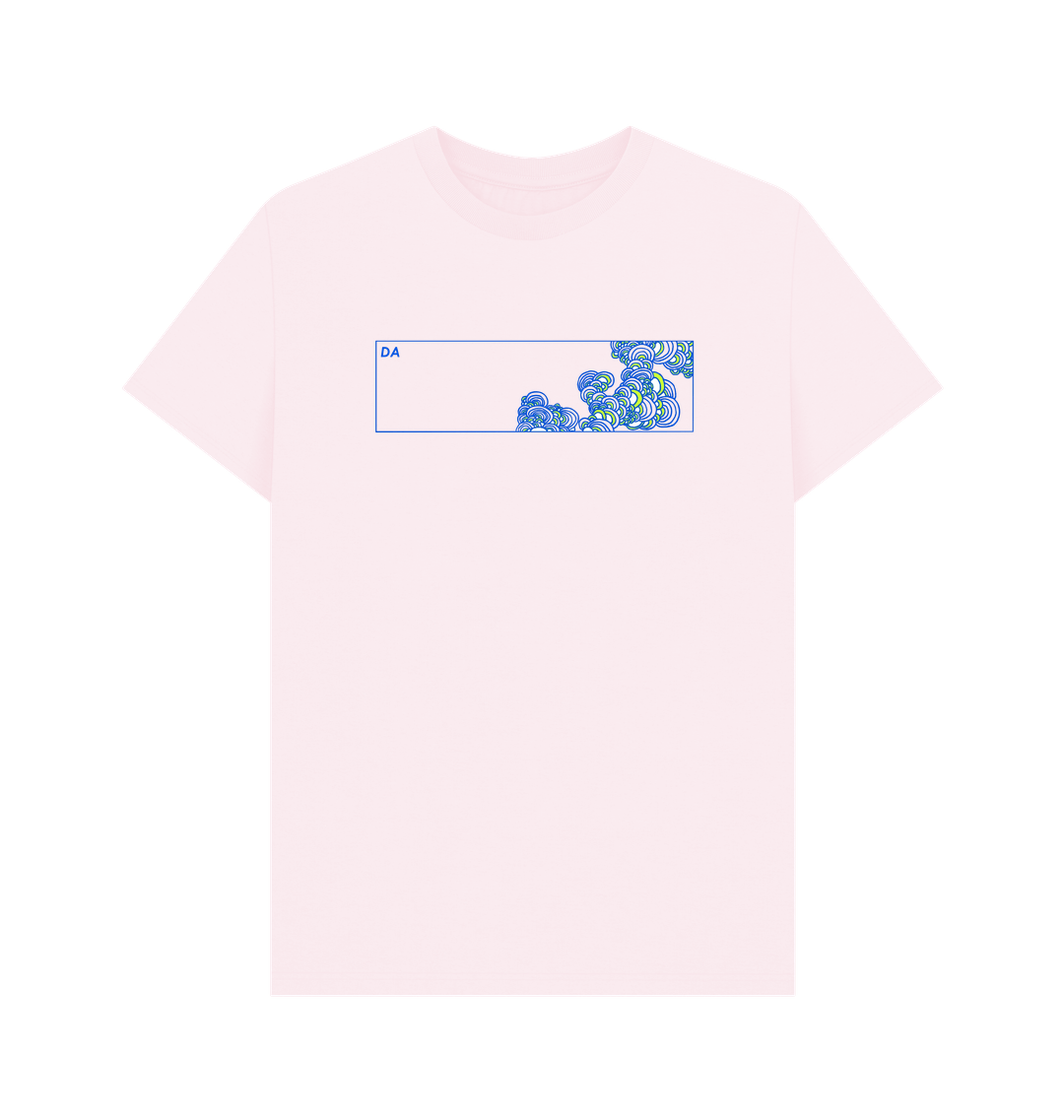 Pink Printed T-shirt Front