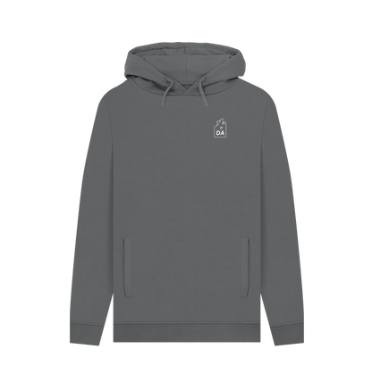 Slate Grey Printed Hoody Front