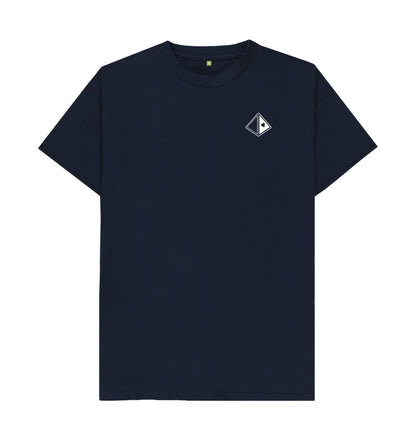 Navy Blue Love Triangle (dark)