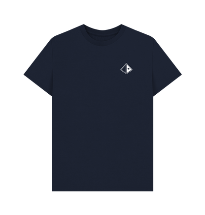 Navy Blue Printed T-shirt