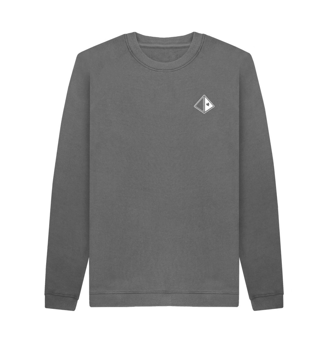 Slate Grey Love Triangle (sweat)