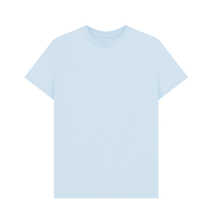 Sky Blue Printed T-shirt