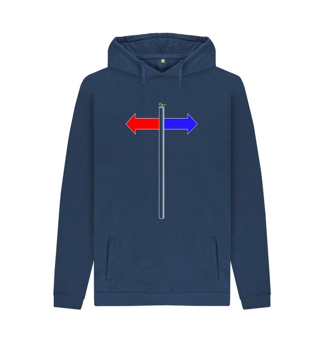 Navy Be A Tit (hoodie)
