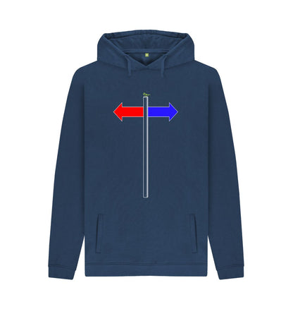Navy Be A Tit (hoodie)
