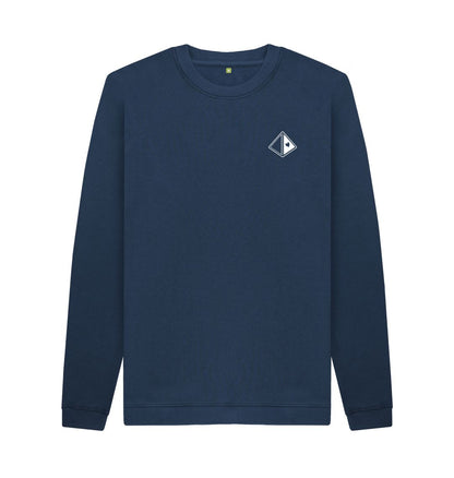 Navy Blue Love Triangle (sweat)