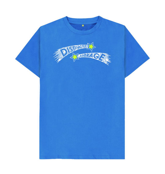 Bright Blue DA Shooting Swirly Stars (dark)