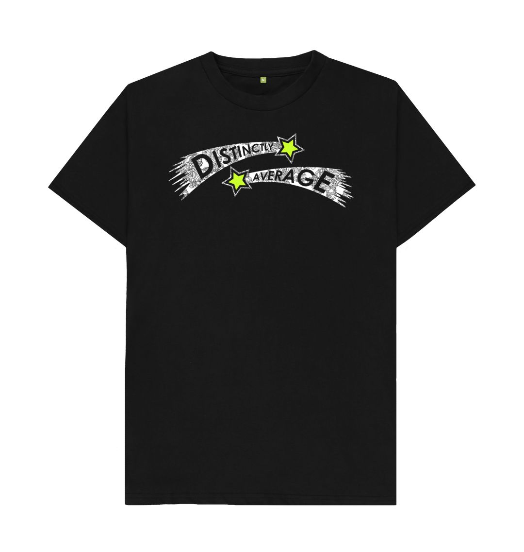 Black DA Shooting Swirly Stars (dark)